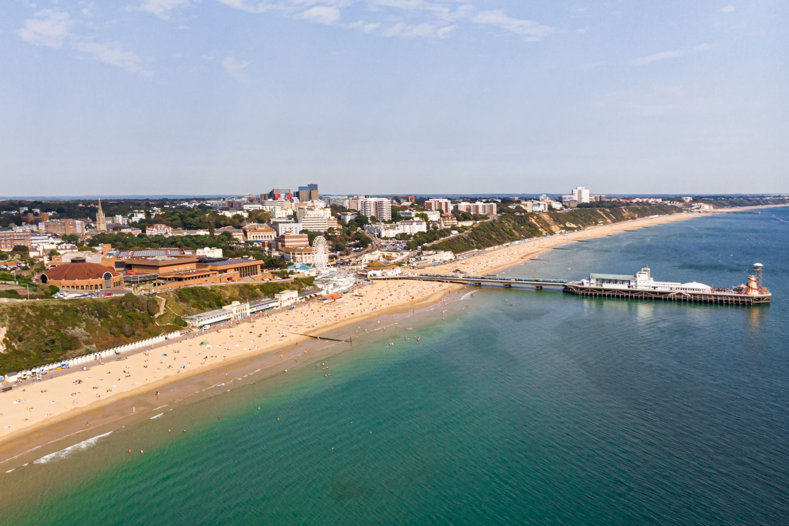 Bournemouth Beach.